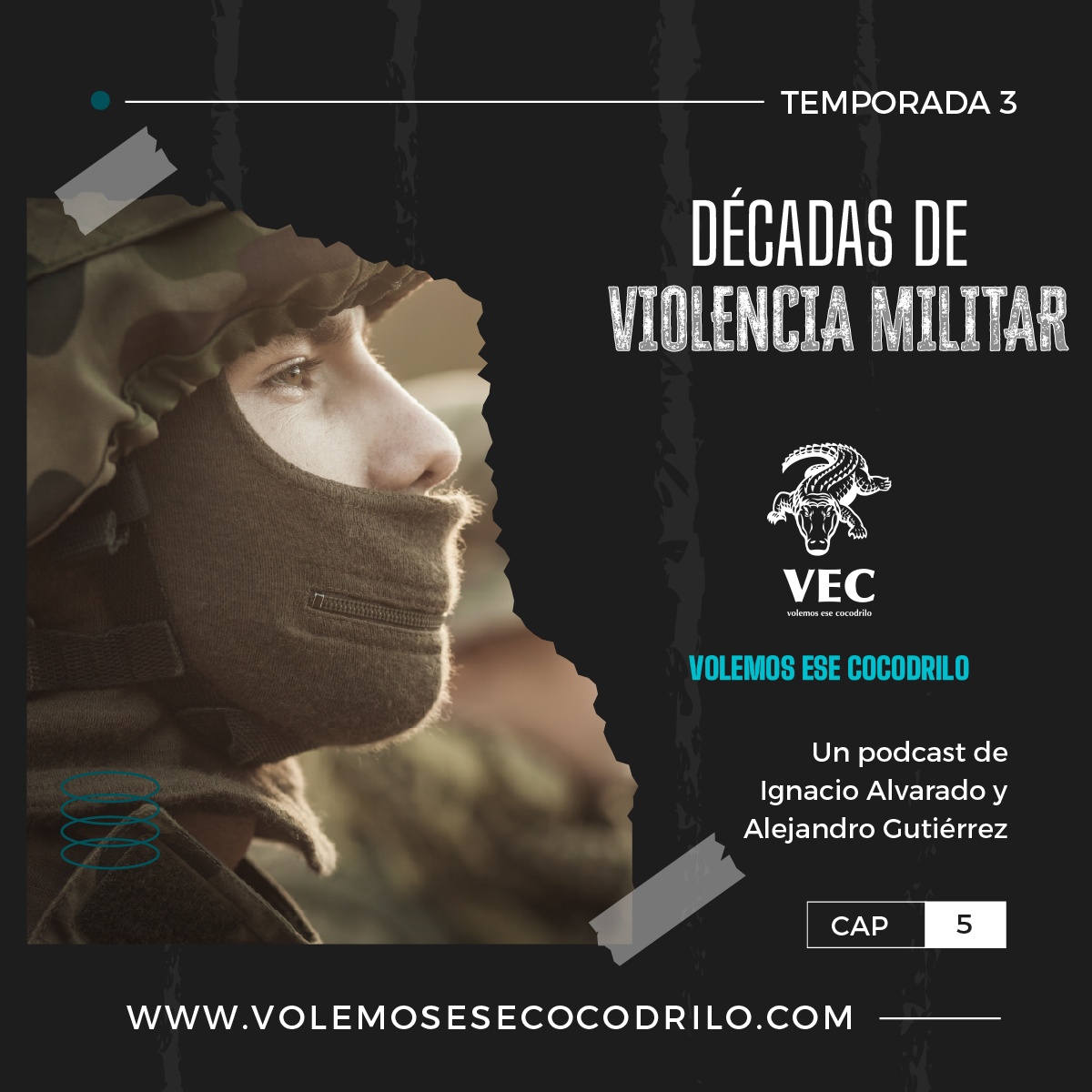 Décadas de violencia militar